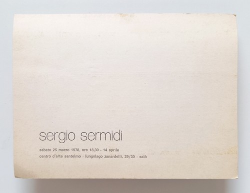 Sergio sermidi centro arte - sermidi,